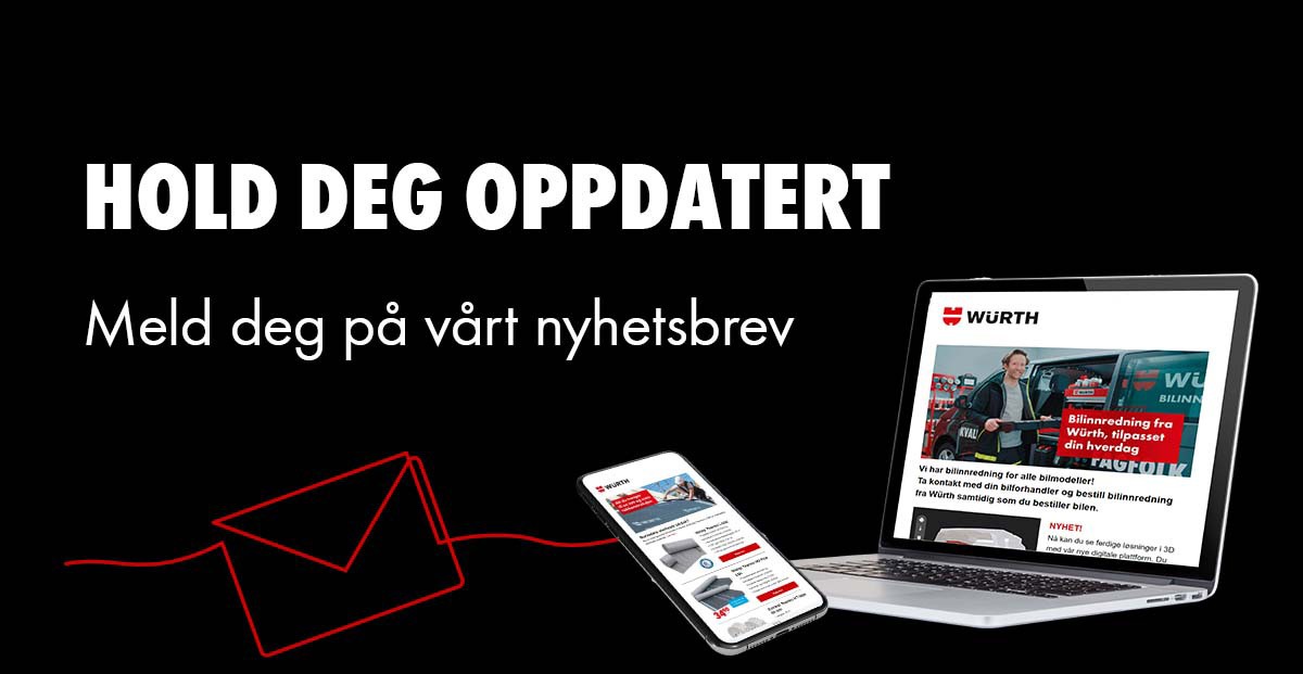 Meld deg på nyhetsbrevet