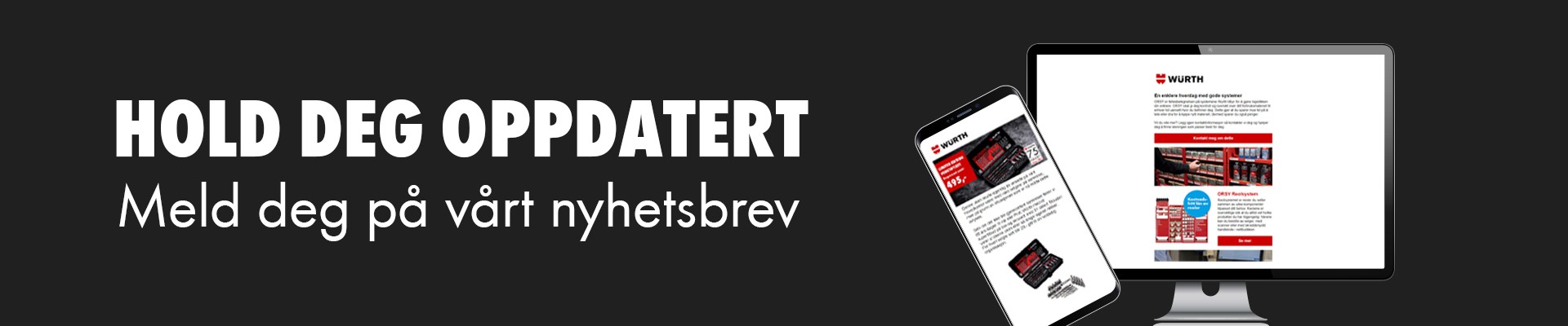 Nyhetsbrevpåmelding