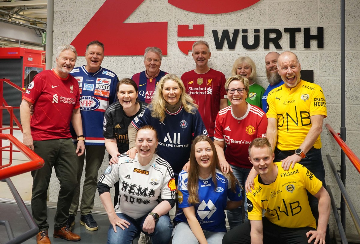 FotballtrøyeFredag hos Würth