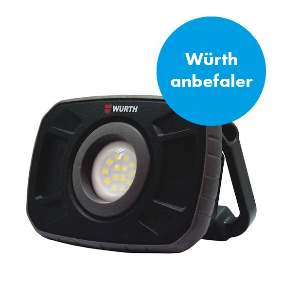 Oppladbar LED-arbeidslampe